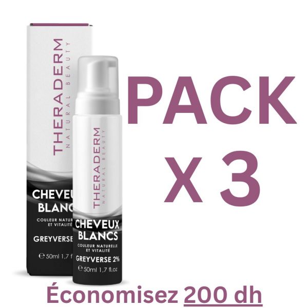 [PACK x 3] - CHEVEUX BLANCS GREYVERSE™ 2%