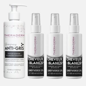 PROTOCLE COMPLET GREYVERSE™  3 SPRAYS + SHAMPOING