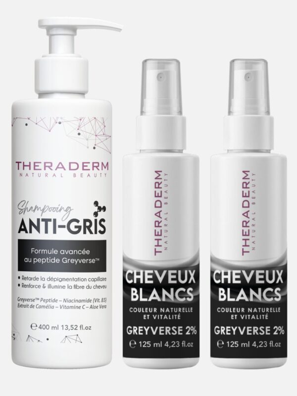 Protocole Intensif Greyverse™ 2 sprays + shampoing PROTOCLE INTENSIF GREYVERSE™ 2 SPRAYS + SHAMPOING